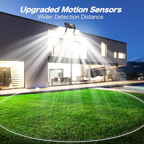 Outdor Security Solar Light (4 Count)