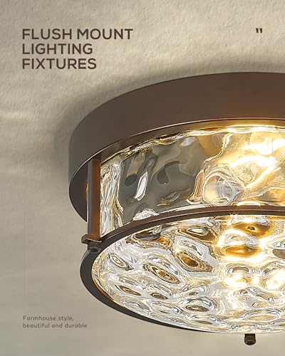 Oil Rubbed Bronze Ceiling Mount Light