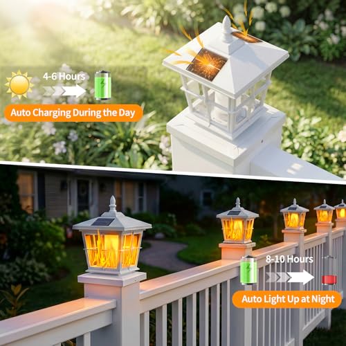 Solar Post Cap Light 2pack (2 Count)