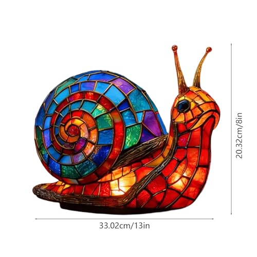 Stained Glass Animal Lamp