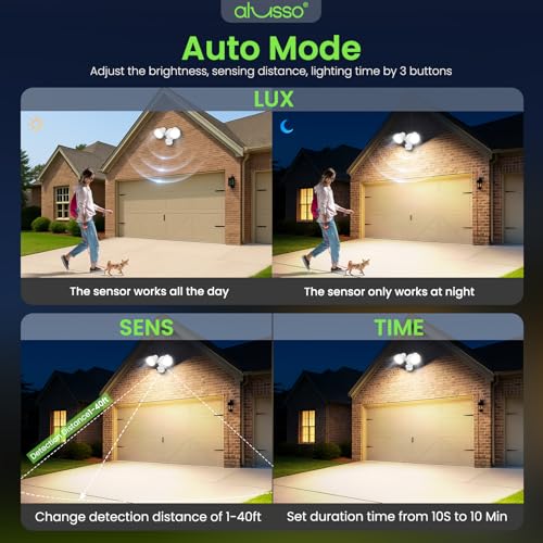 Motion Sensor Outdoor Lights