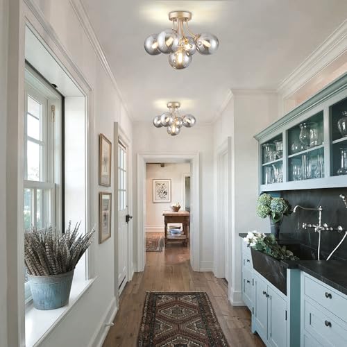 Sputnik Ceiling Light Fixture 5