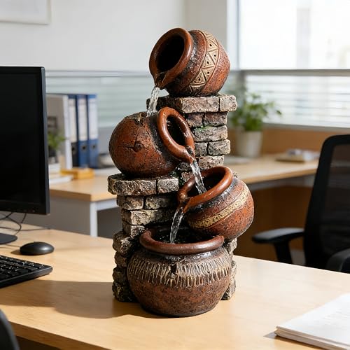 Indoor Desktop Fountain with Led Light