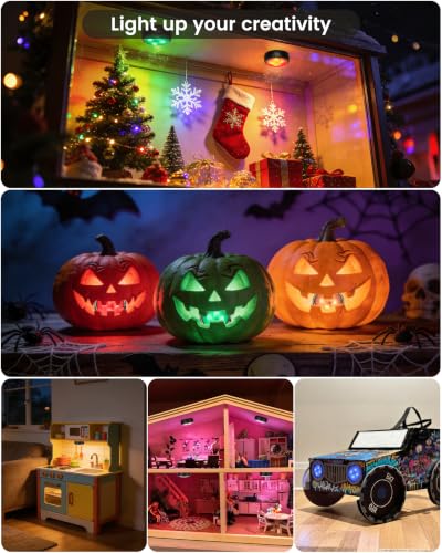 Puck Lights with Remote (6 Count)