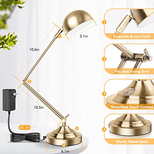 Architect Gold Desk Lamp