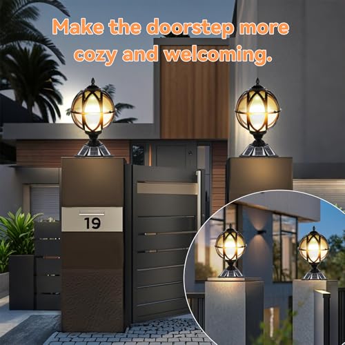 Solar Remote Post Lights for Outdoor