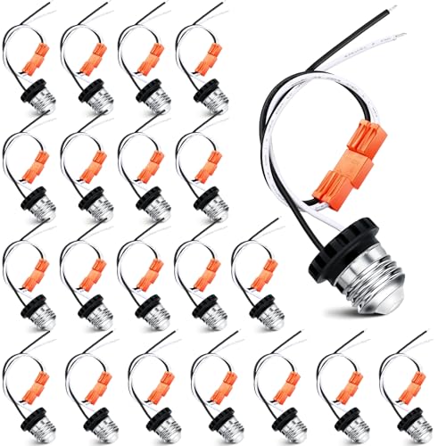 20 Pcs E26 Socket Adapter (20 Count)