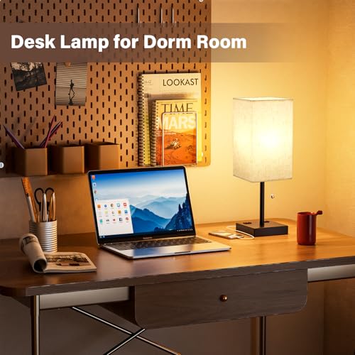 Bedside Lamp for Bedroom Set of 2 (2 Count)
