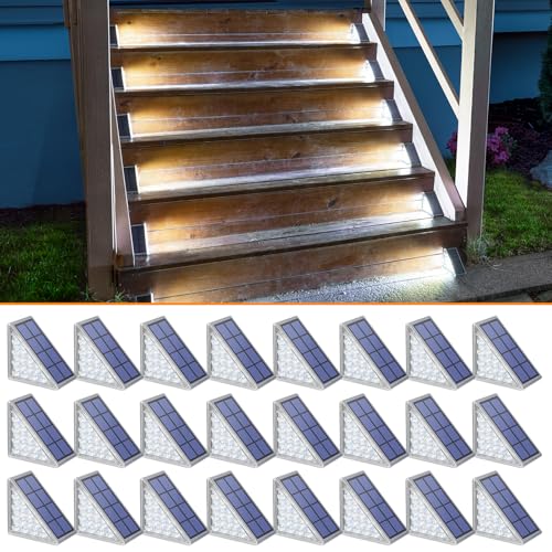 Solar Step Lights (24 Count)