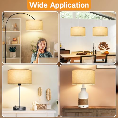 Beige Lamp shades Set of 2 (2 Count)