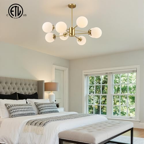 8 Light Sputnik Chandelier