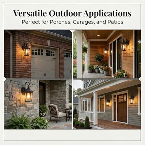 Black Exterior Wall Sconces