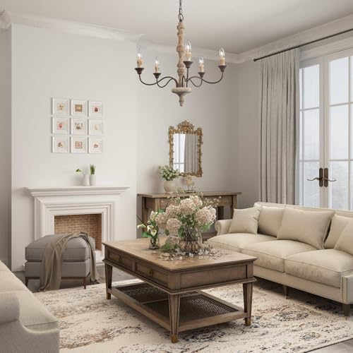 5 Light Farmhouse French Country Chandelier