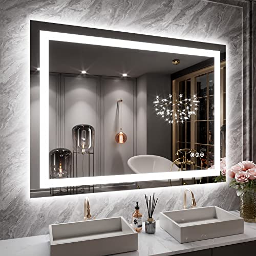 40X30 LED Bathroom Mirror with Lights