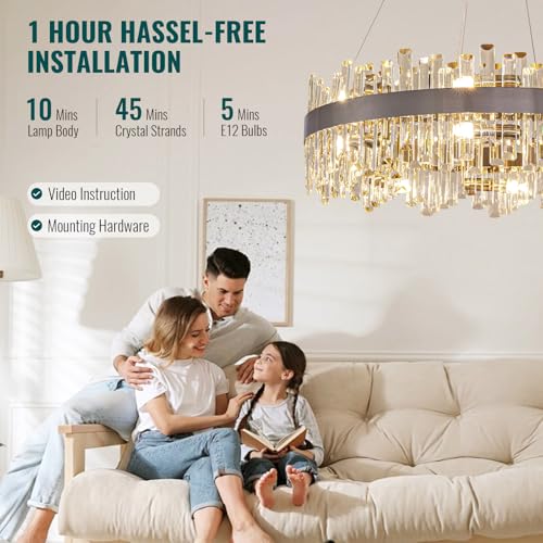 Modern Crystal Chandelier 16