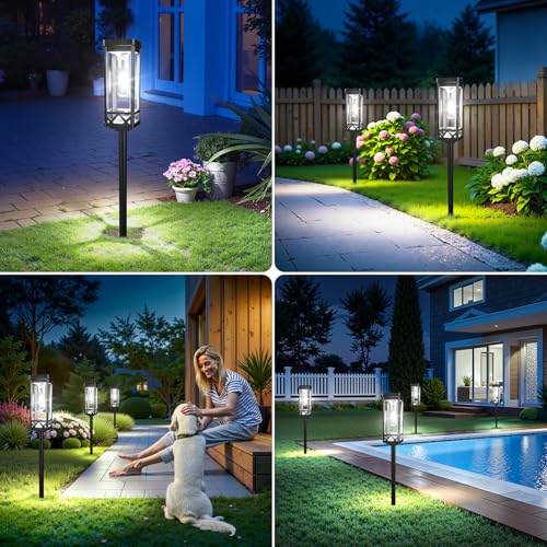 Taller Solar Pathway Lights Outdoor (2 Count)