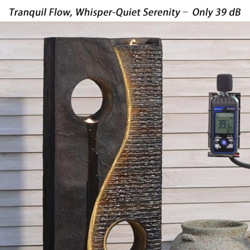 47 inches Water Fountain Outdoor Garden