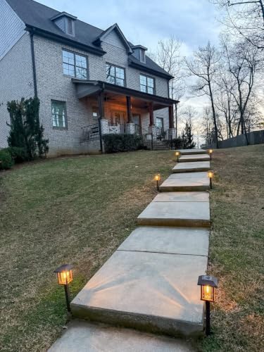 Solar Pathway Lights Outdoor 4 Pack (4 Count)