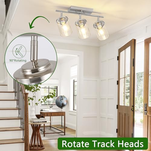 3 Lights Kitchen Light Fixtures Ceiling Mount