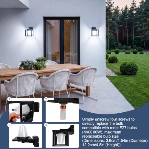 Outdoor Wall Light 15W (15W E26)