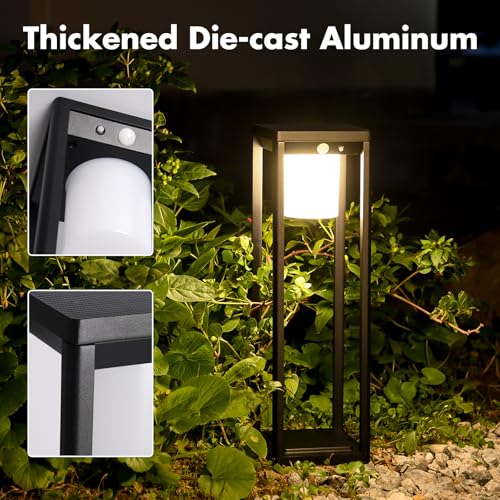 Solar Floor Lamp Outdoor Waterproof (3 Count)