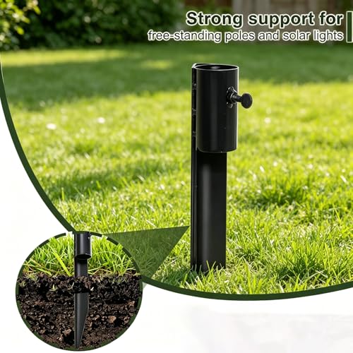 6 Pack Iron Torch Post