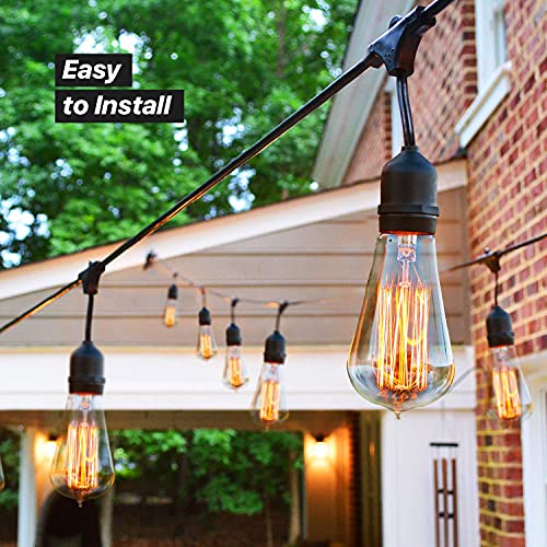Ambience Pro Incandescent Outdoor String Lights (48 Foot)