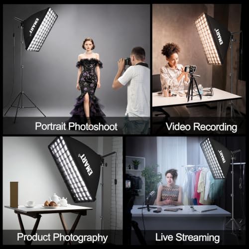 Softbox Lighting Kit with Grid