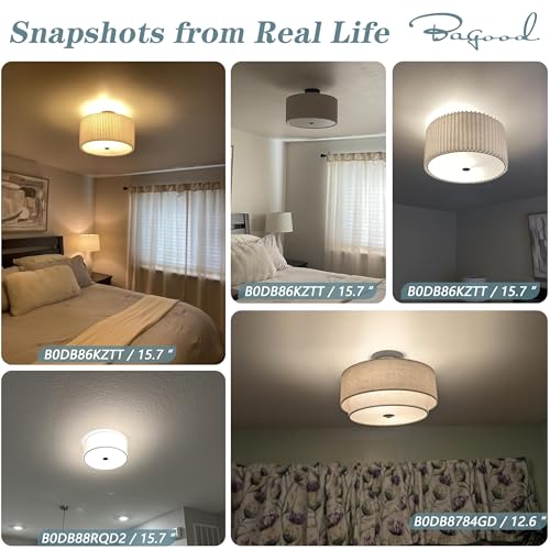 16 Inch Flush Mount Ceiling Light Fixture 3