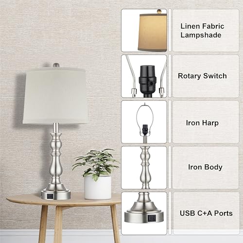 23'' Table Lamps Set of 2 (2 Count)