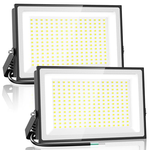 200W LED Flood Lights Outdoor (2 Count)