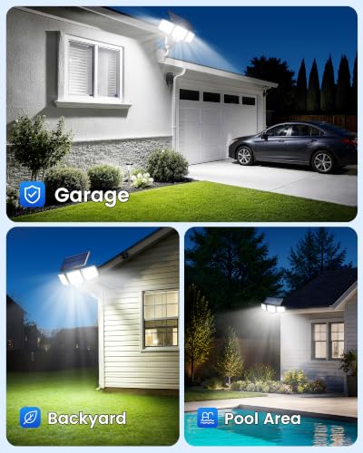 Solar Flood Lights with Motion Sensor