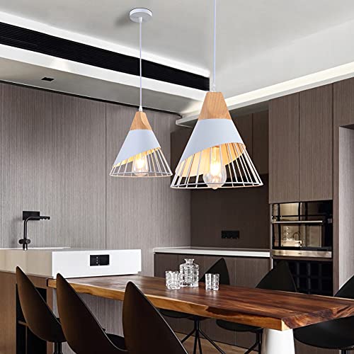 White Pendant Lights Kitchen Island