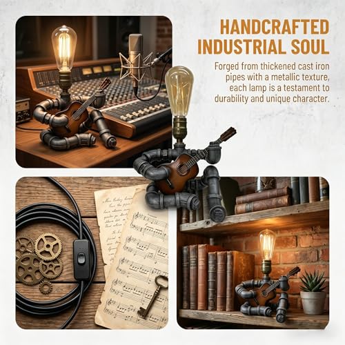 Music Guitar Table Lamp