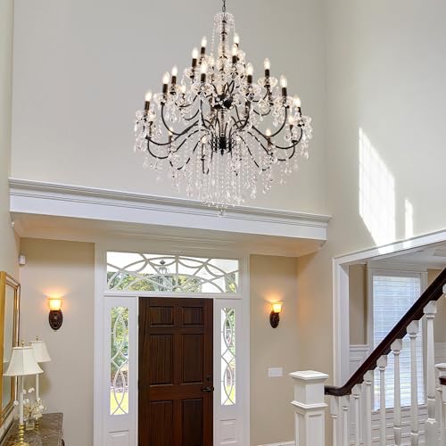 Black Chandelier Light Fixture