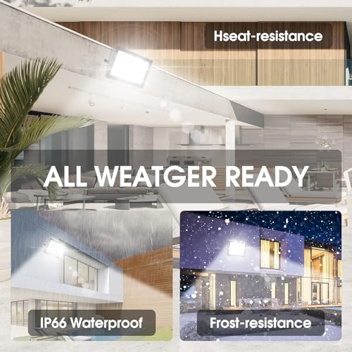 2 Pack 250W Led Flood Lights Outdoor (2 Count)