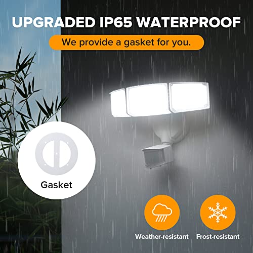 72W 7500LM LED Security Lights Motion Sensor Light Outdoor