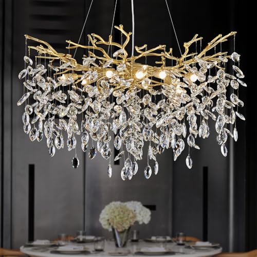 Modern Gold Chandelier Light Fixtures