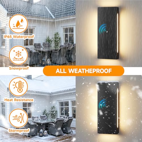 Dusk to Dawn Outdoor Wall Lights (Dusk to Dawn / 16 Inches)