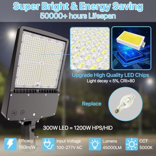 LED Parking Lot Light