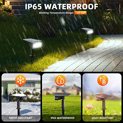 Solar Spot Lights Outdoor (8 Count)