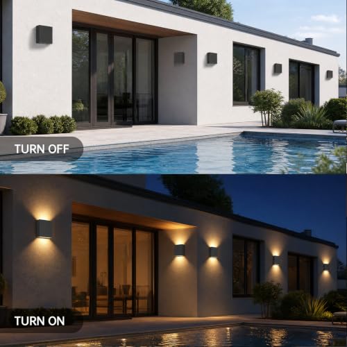 10 Pack Outdoor Wall Light