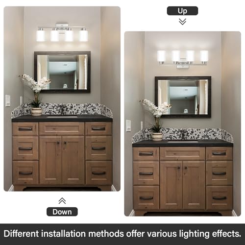 Brushed Nickel Bathroom Light Fixtures Vanity Lights Over Mirror