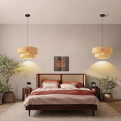 17.7" Bamboo Lamp Shade