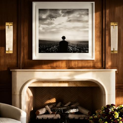 Modern Marble Wall Sconce Natural Alabaster Sconce