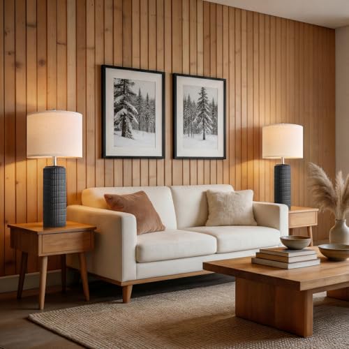 27.5'' Tall Table Lamps Set of 2 for Living Room (2 Count)