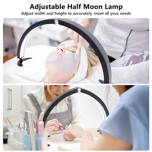 Half Moon Light for Nail Desk