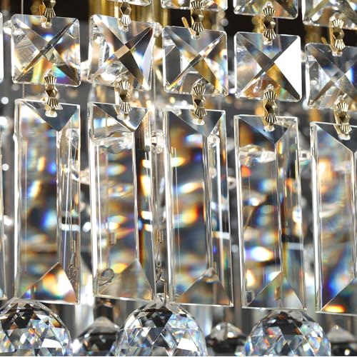 59 inch Modern Crystal Chandelier
