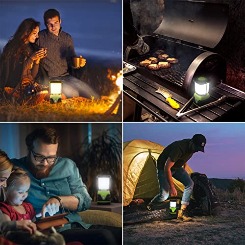 1000LM Battery Powered LED Camping Lantern with 4 Light Modes (2 Count)