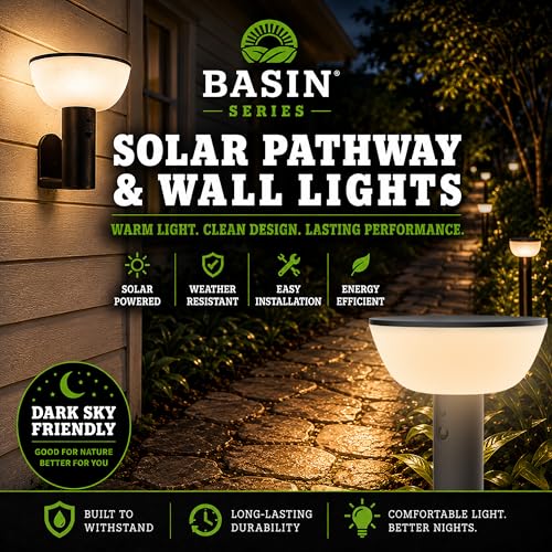 Solar Pathway Lights Outdoor with Motion Sensor (4 Count)